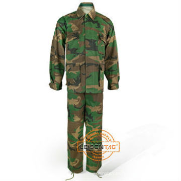Militar de camuflaje BDU del uniforme militar uniforme SGS